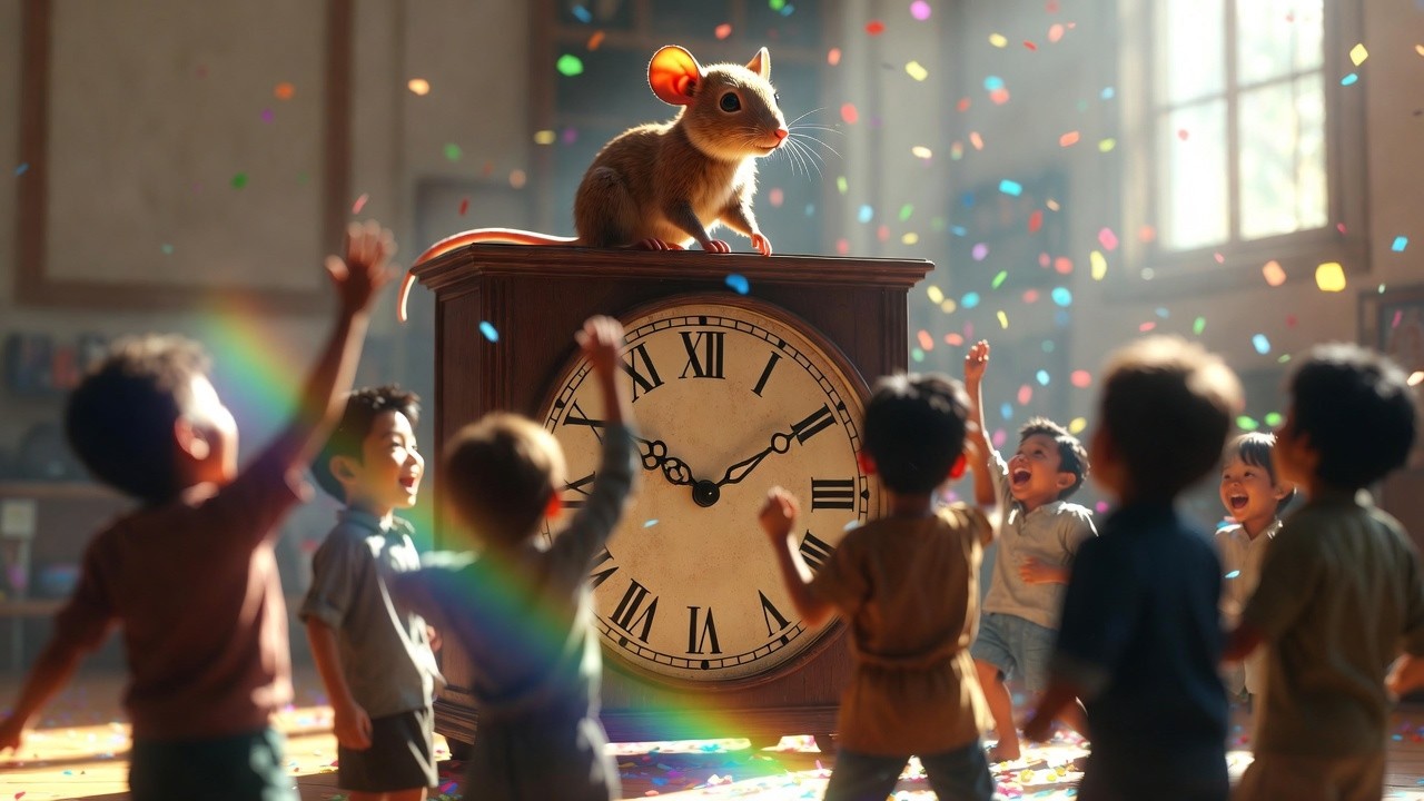 Hickory Dickory Dock 🕰️ | Classic Nursery Rhyme & Fun Children’s Song for Kids