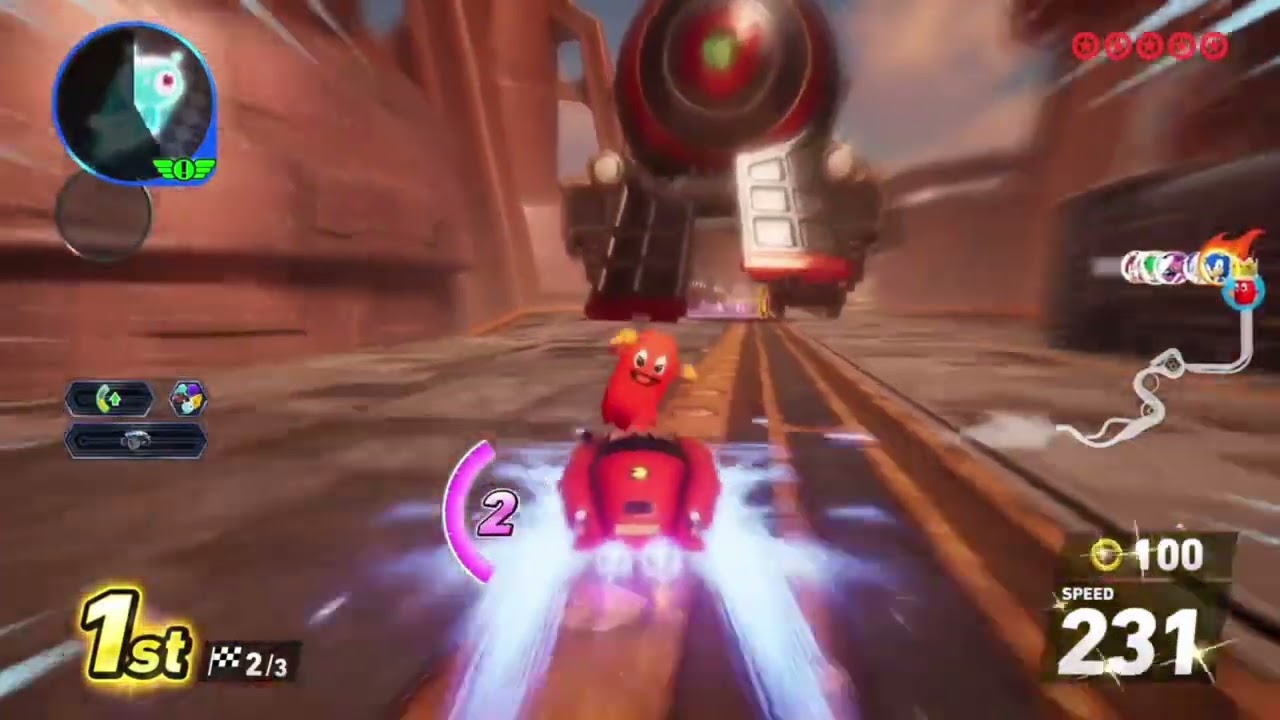 Some video of me playing Sonic Racing Crossworlds 