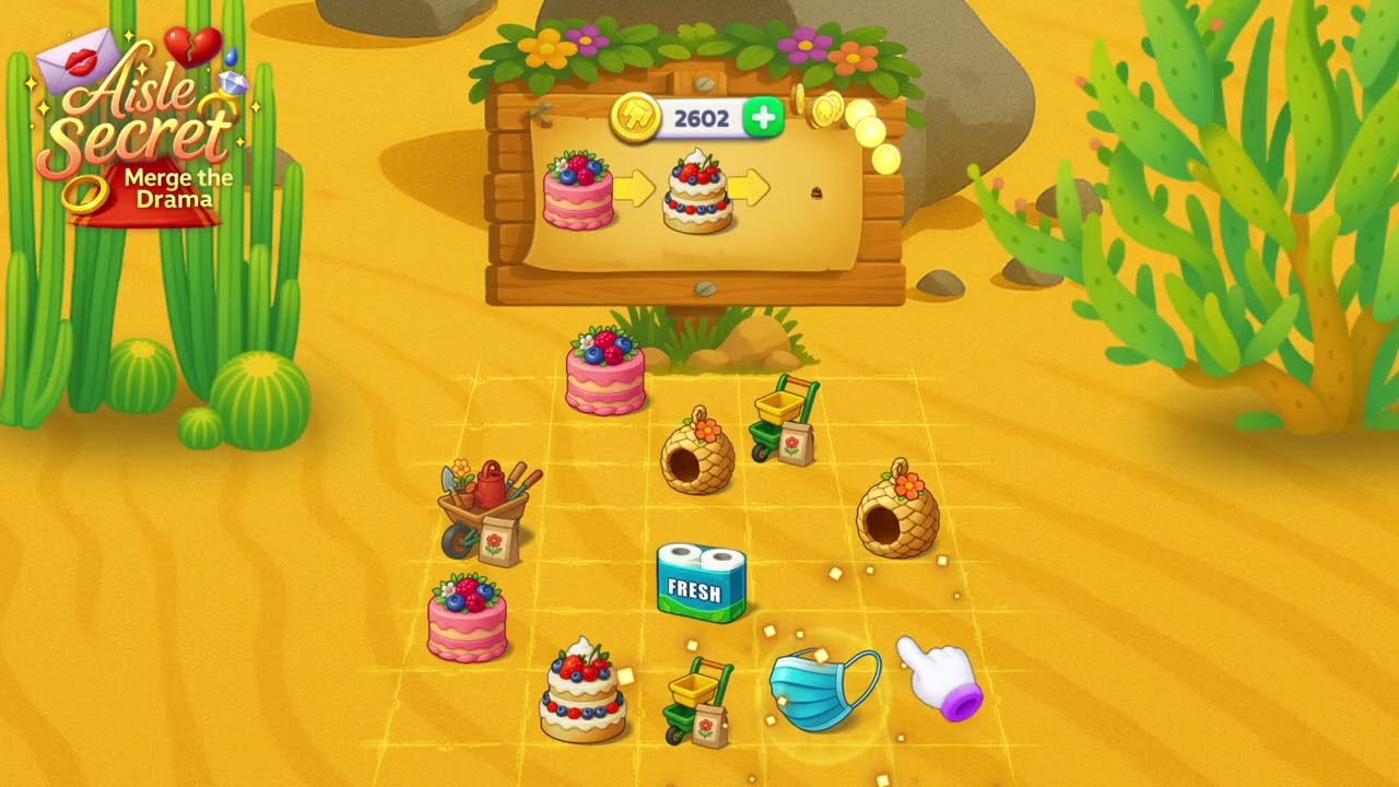 Aisle Secrets: Merge the Drama