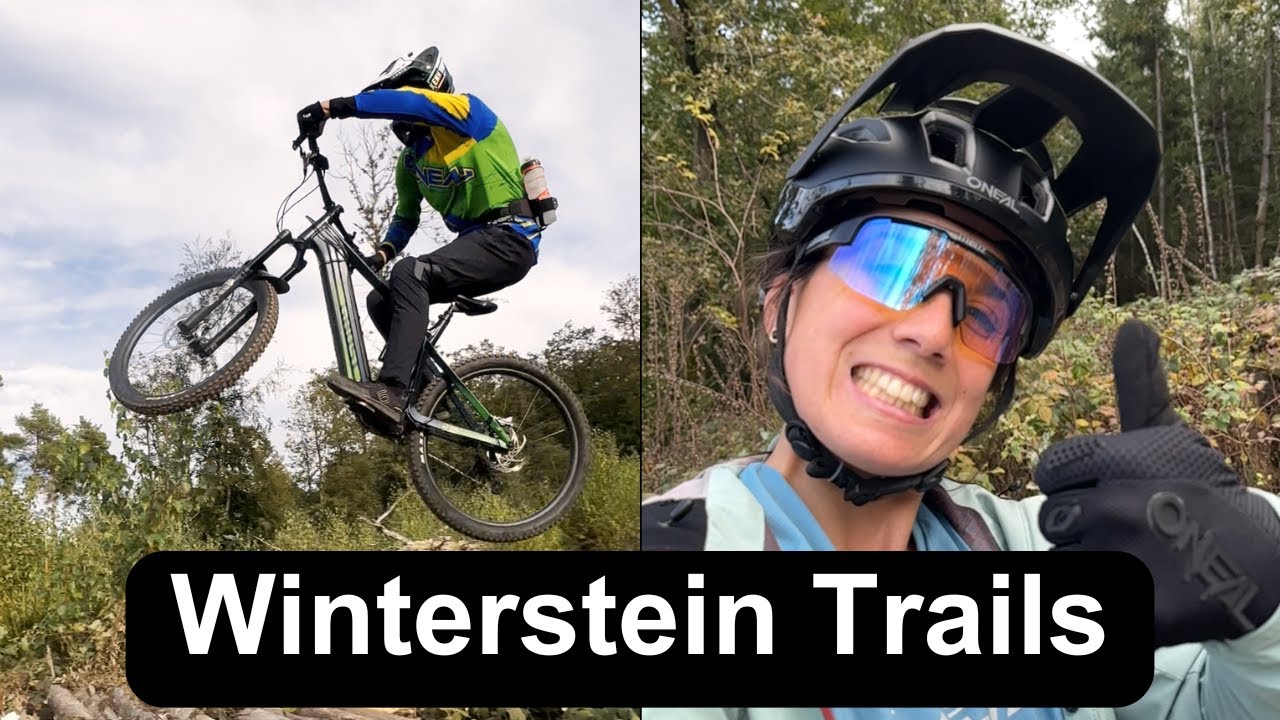Erwartungen übertroffen! Mountainbiken auf den Winterstein Trails Ebbelwoi und Handkääs | VLOG 41