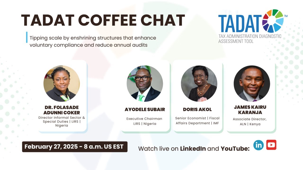 TADAT Coffee Chat - Tipping the Scale for Voluntary Compliance