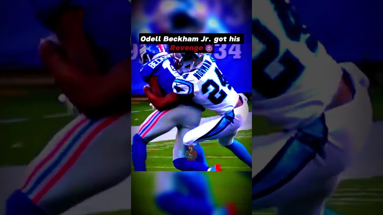 OBJ got his Revenge Vs Josh Norman💀