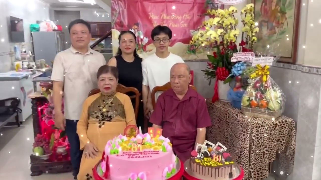 Sinh Nhật lần thứ 81 của bà Nguyễn Thị Phước 