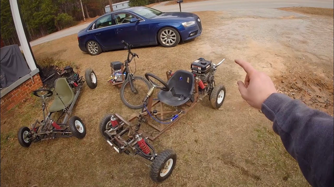 Go Kart Update and some frozen fun