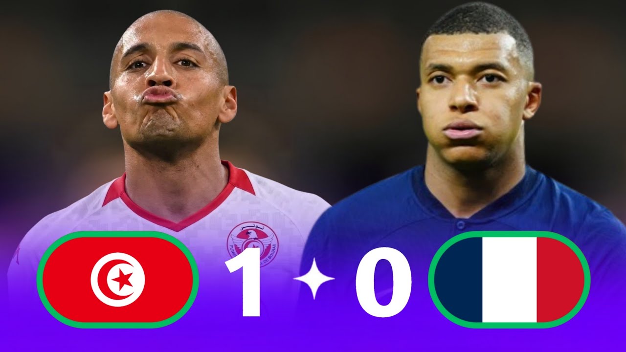 فرنسا 🇫🇷 تونس 🇹🇳 كأس العالم : مباراة مجنونة وجنون عصام الشوالي جودة عالية (4k) نار 🔥 نار 🔥