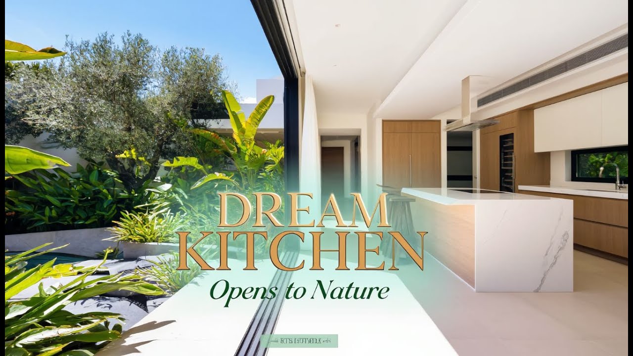 Dream Kitchen with Garden View | IKEA & Home Depot Inspired Indoor-Outdoor Living!