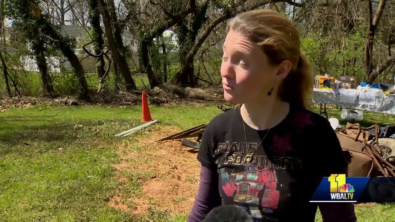 Timonium resident cleans up land near fairgrounds on Earth Day