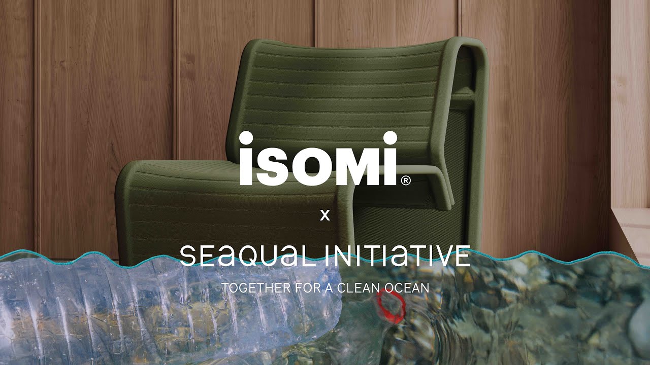 Isomi Knit One: Modular, Fully Recyclable Chair Made with SEAQUAL YARN