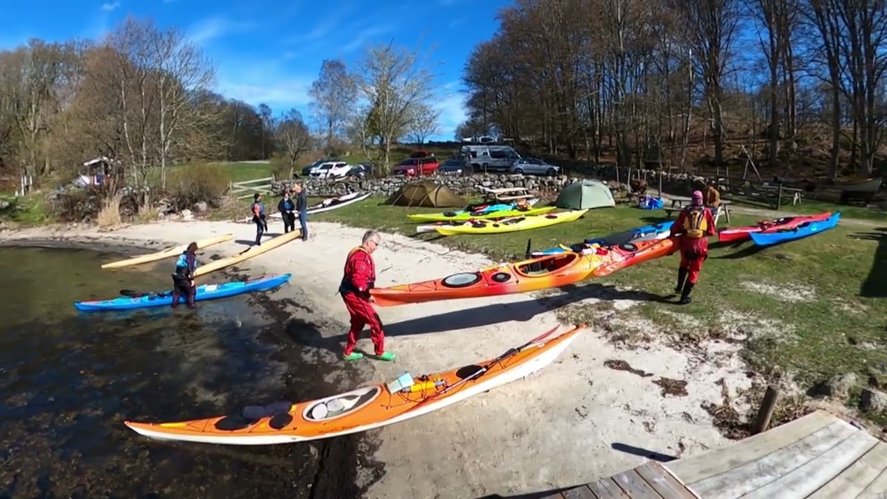 Paddling i Blekinge, april 2023