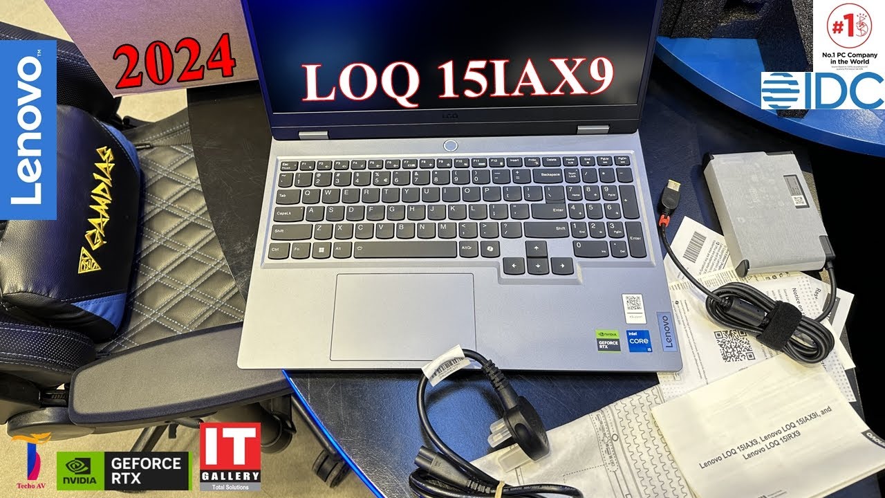 Lenovo LOQ 15IAX9 Intel Core i5-12450HX RTX 2050 Unboxing and Review 2024 | Budget Gaming Laptop