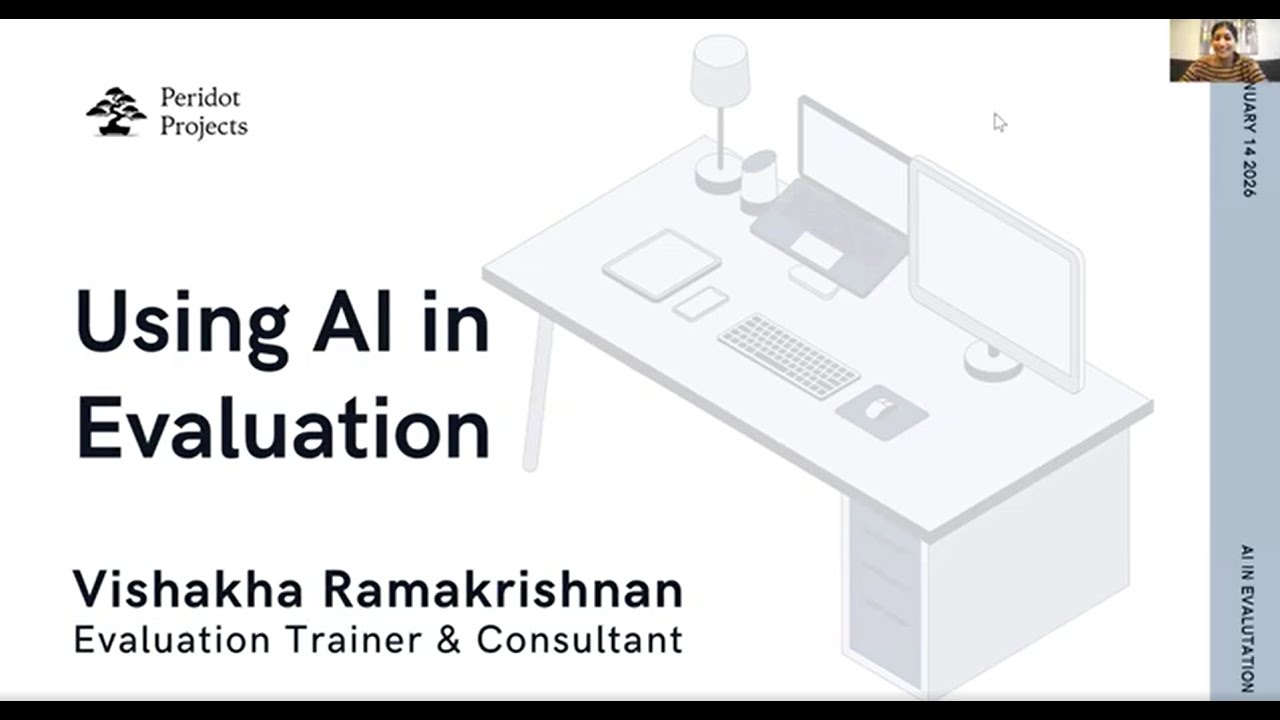 Using AI in Evaluation with Vishakha Ramakrishnan