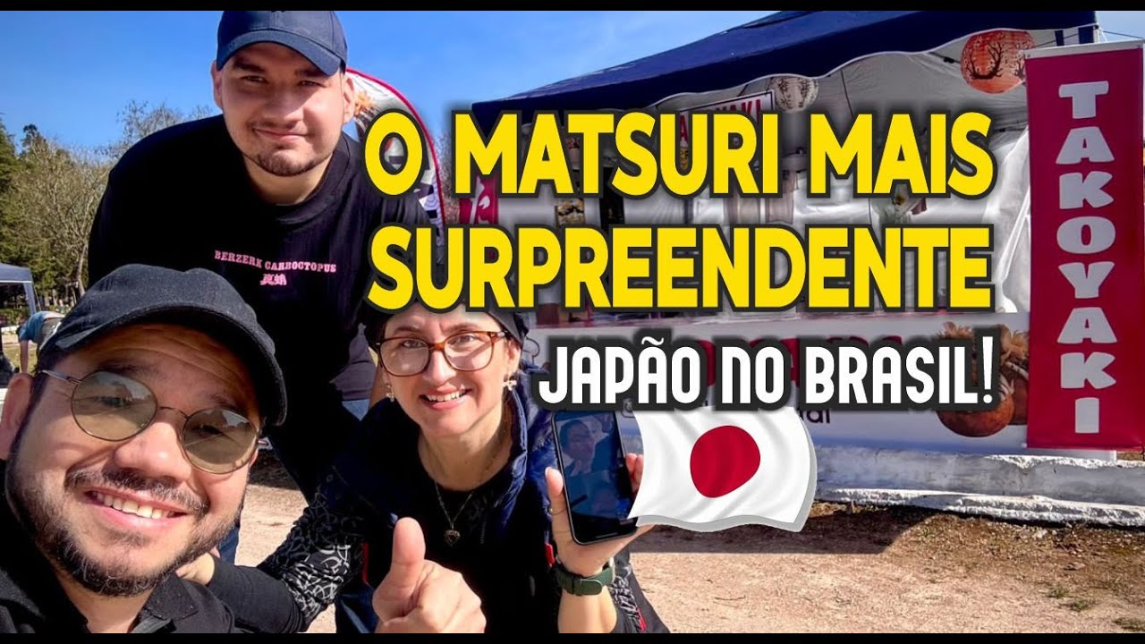 NUNCA VI UM MATSURI ASSIM! CASTRO / PR.