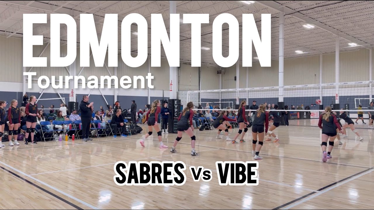 Sabres  vs  Vibe Varsity  l  Preseason U15 Girls Volleyball Club l #volleyball  l 01-04-2025