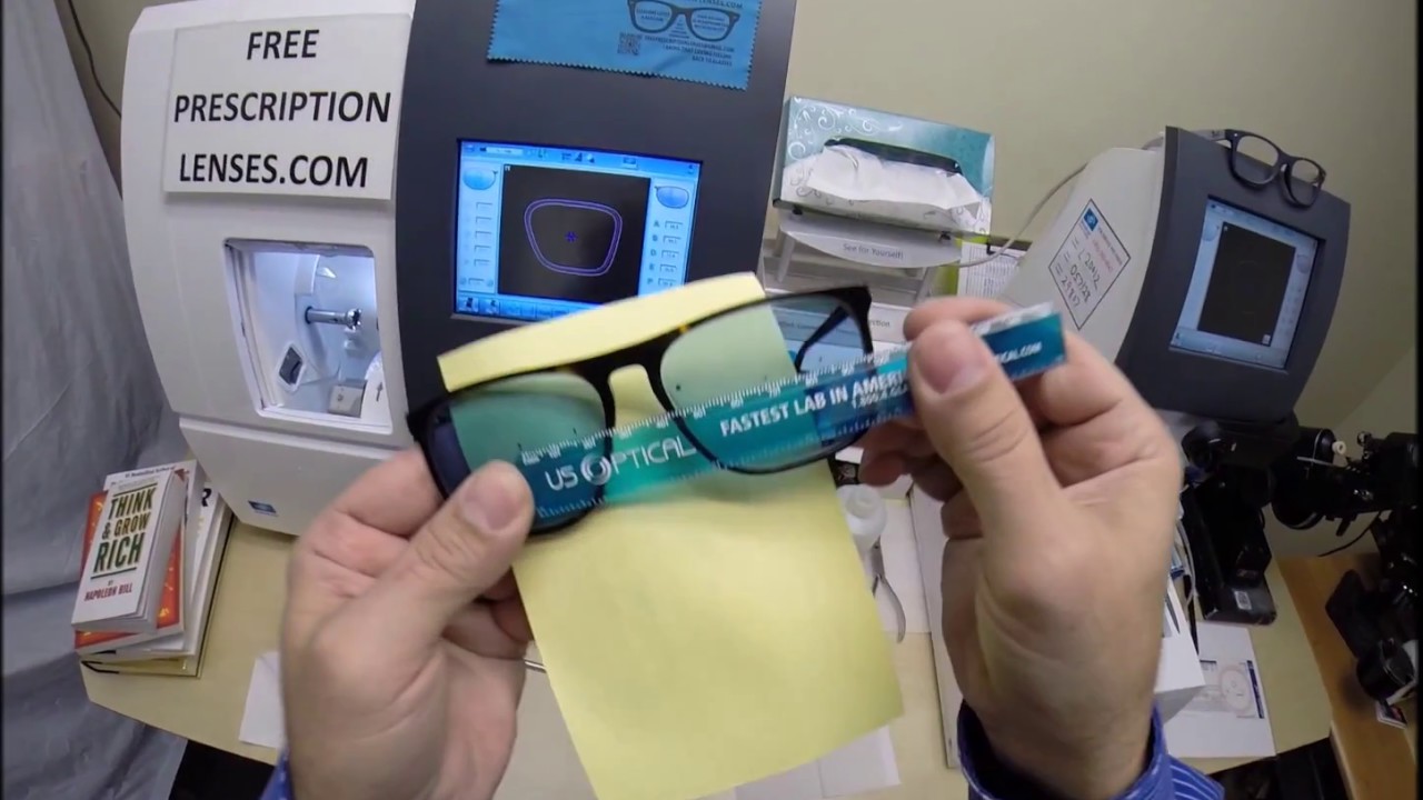 Joe's Warby Parkers with Rx Transitions XTRAactive and Crizal with a Johnny Depp Blue Tint