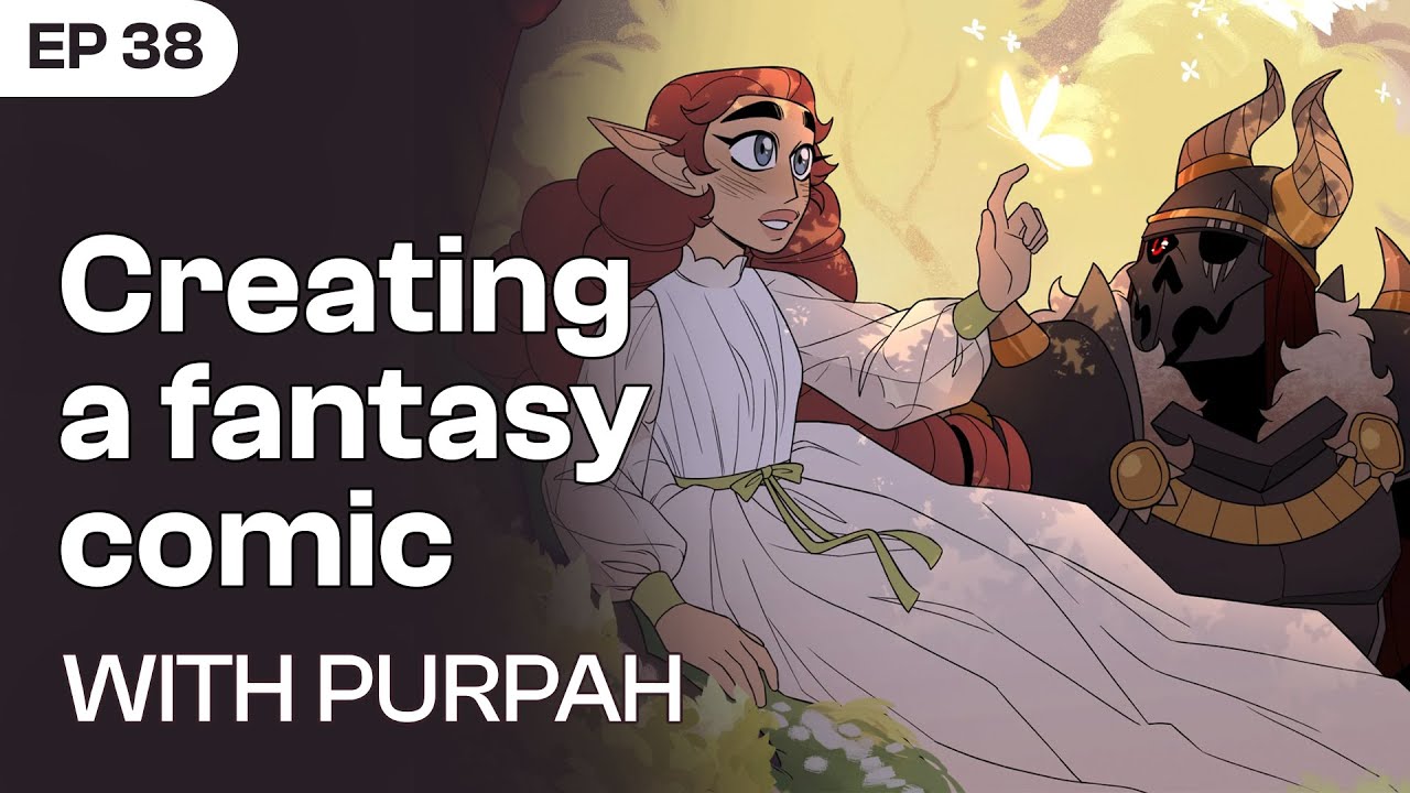 How This Creator Made Their Fantasy Comic | with PURPAH