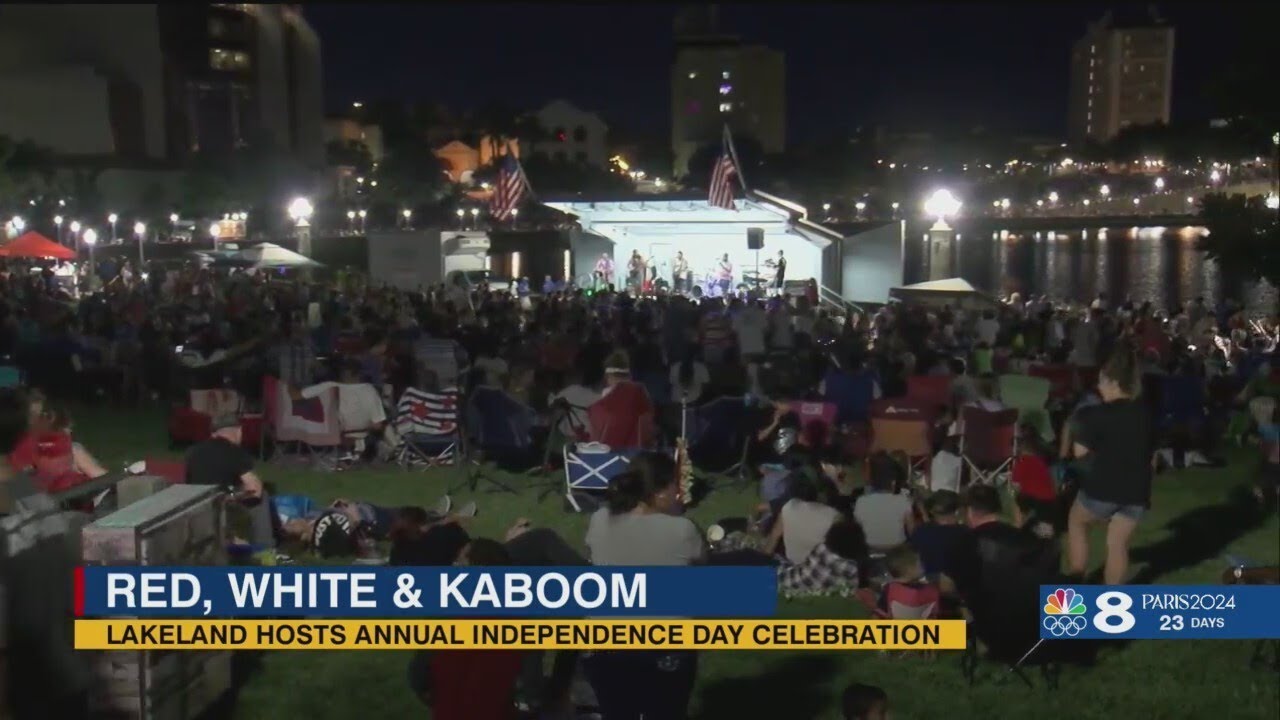 'Red, White & Kaboom': Lakeland hosts annual Independence Day celebration