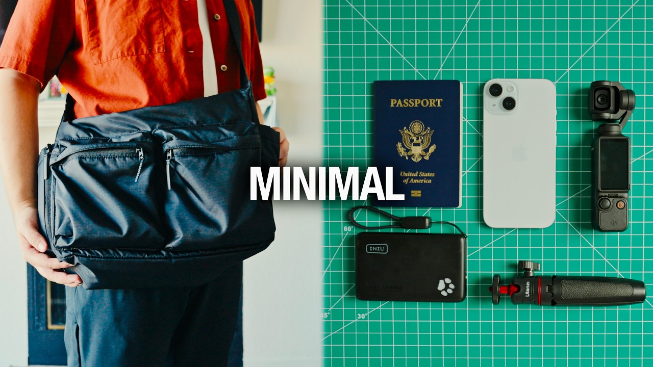 My Minimal Travel Camera Bag Setup