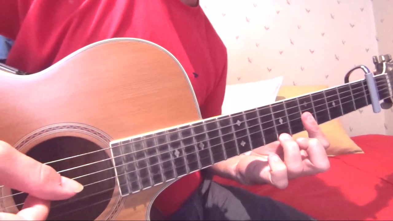 Hoy tengo ganas de ti Miguel Gallardo cover guitarra fingerstyle + tab.