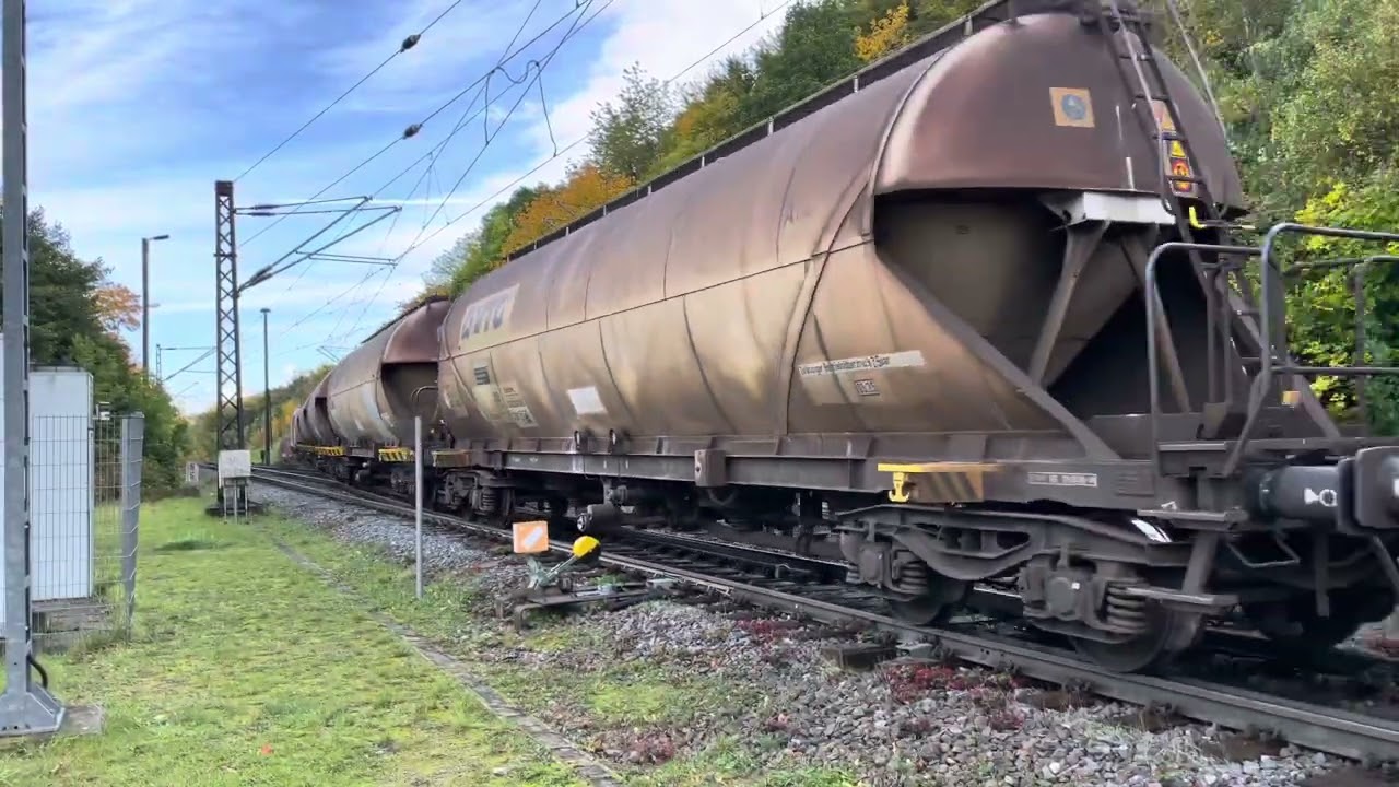 BR285 und BR185 HVLE Rübelandbahn Spitzkehre Michaelstein