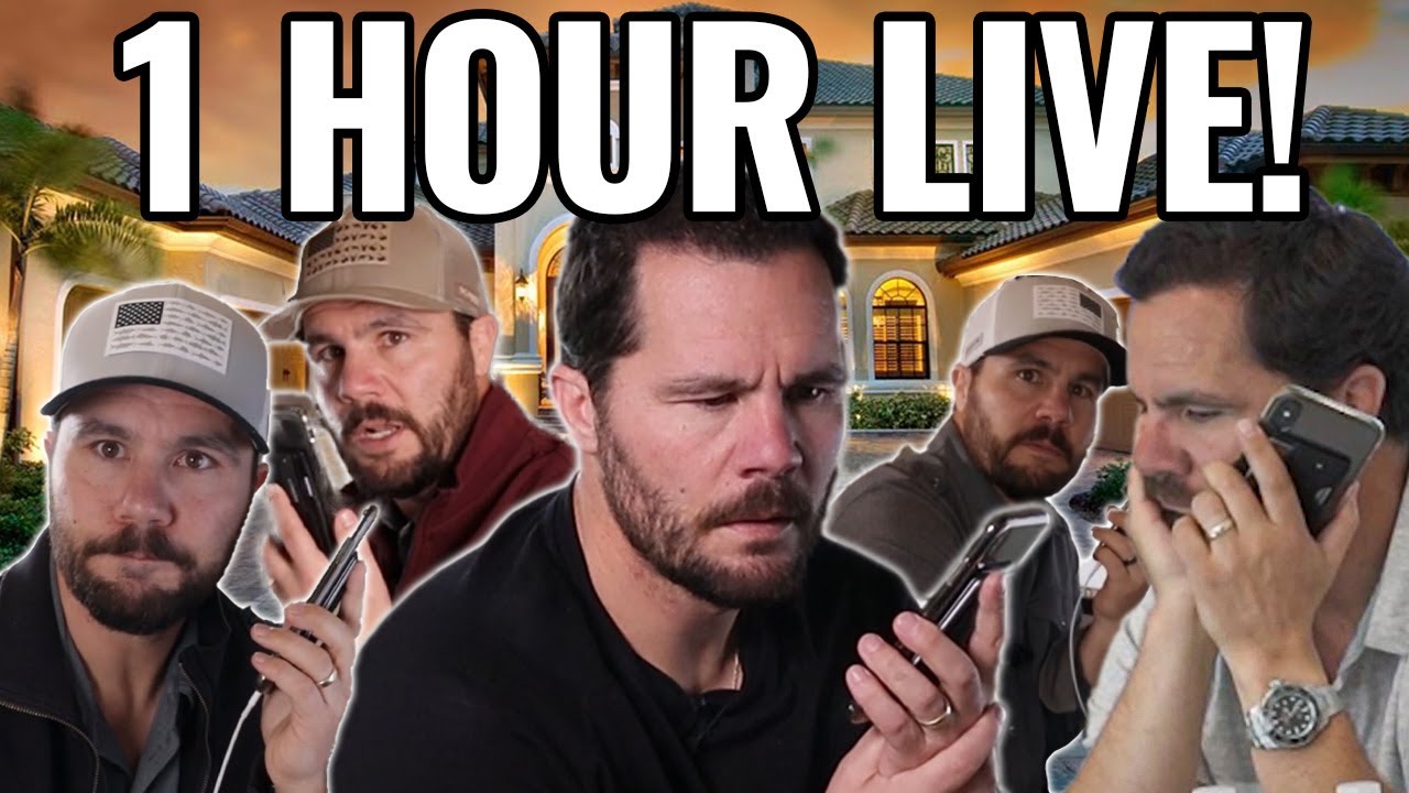 How to Make Cash Offers To Agents - Watch Me LIVE For 1 Hour!