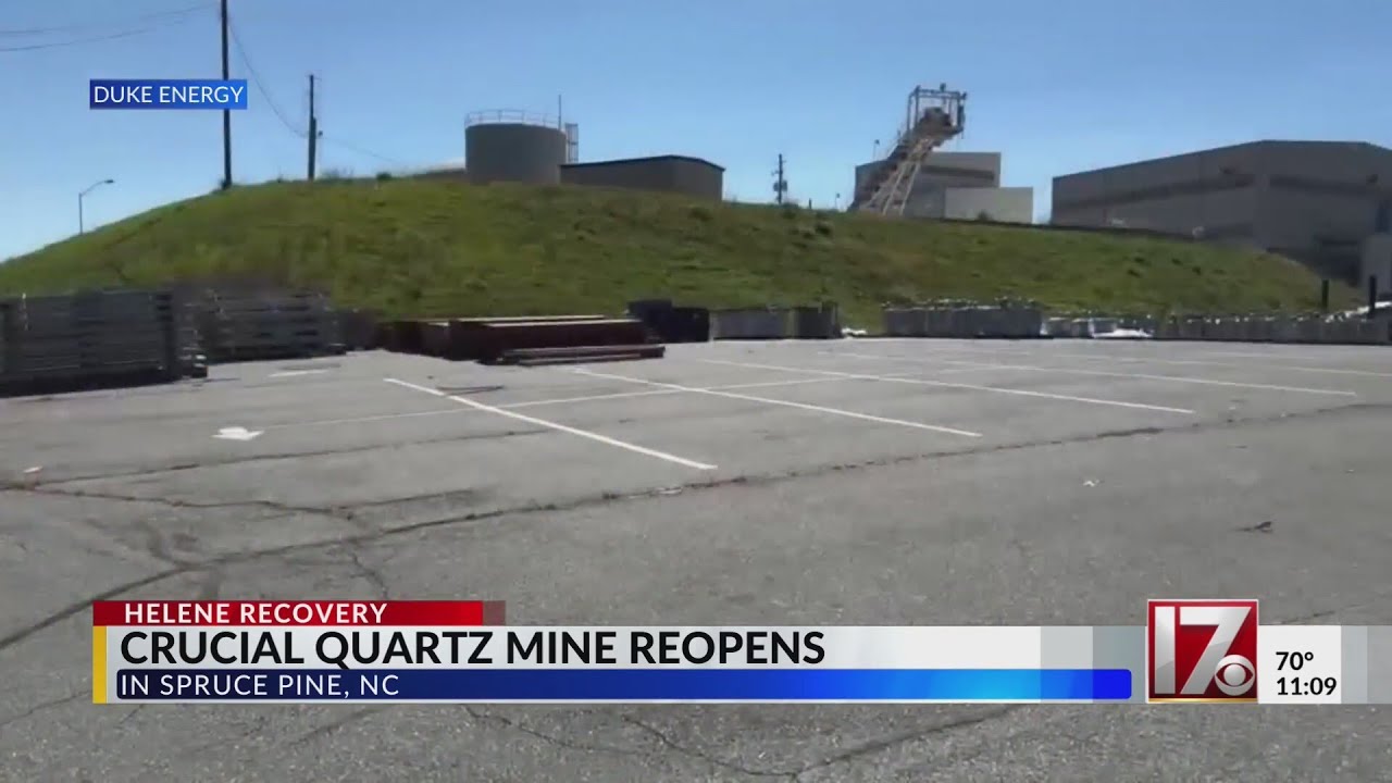 Quartz mine reopens near Spruce Pine in NC mountains