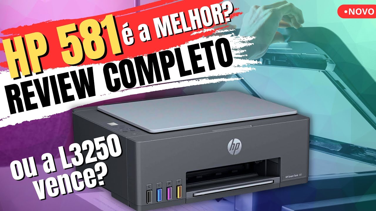 PRÓS E CONTRAS HP Smart Tank 581! HP Smart Tank 581 é BOA? Conheça a HP 581 antes de comprar!