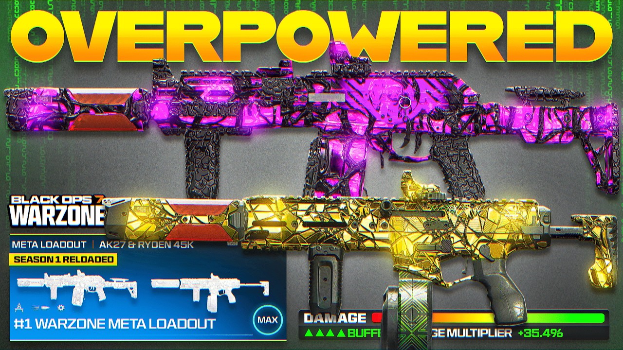new #1 BEST WARZONE META LOADOUT after UPDATE! (Best COD WZ BO7 Meta Loadouts)