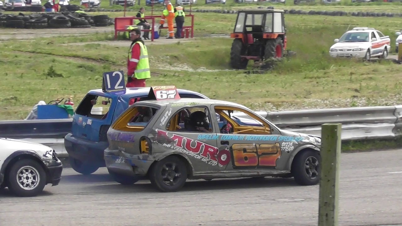 Crimond Raceway hot saloons race 2 9th june 2019