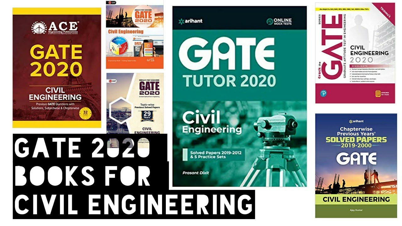 GATE 2020 books for Civil Engineering | #GATE #GATE2020