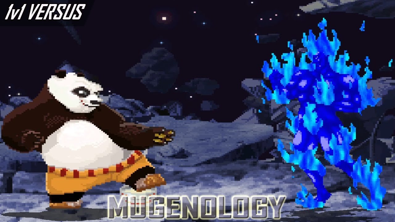 Po vs Burnie - Kung Fu Panda vs Alien Challenge - MUGEN