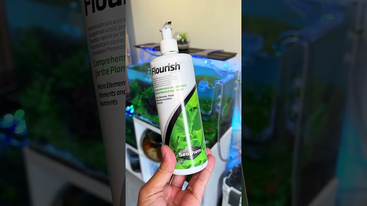 Fertilizante Flourish da Seachem para Aqu&aacute;rios