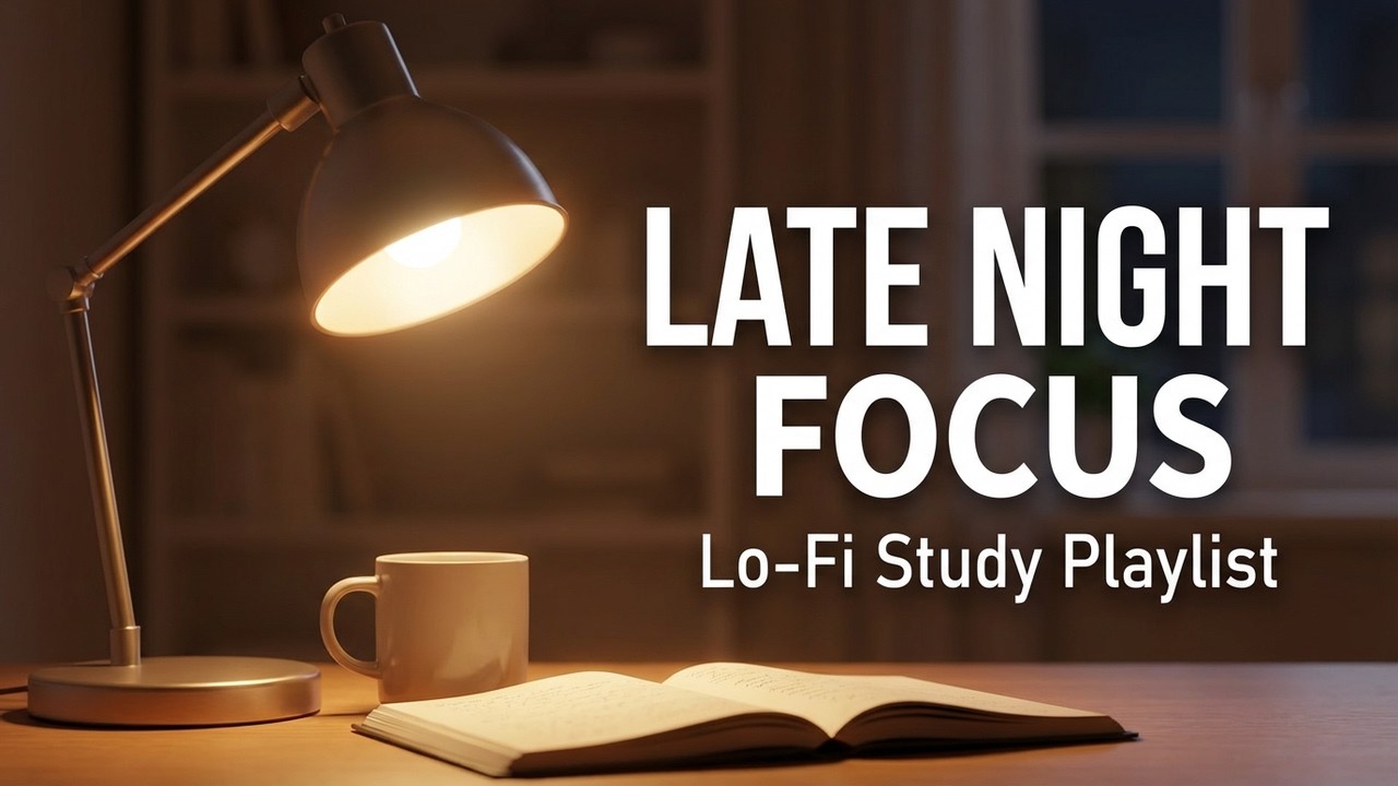 🌙 After Work & Night Time Study with Lo-Fi Music | Relax, Focus & Unwind