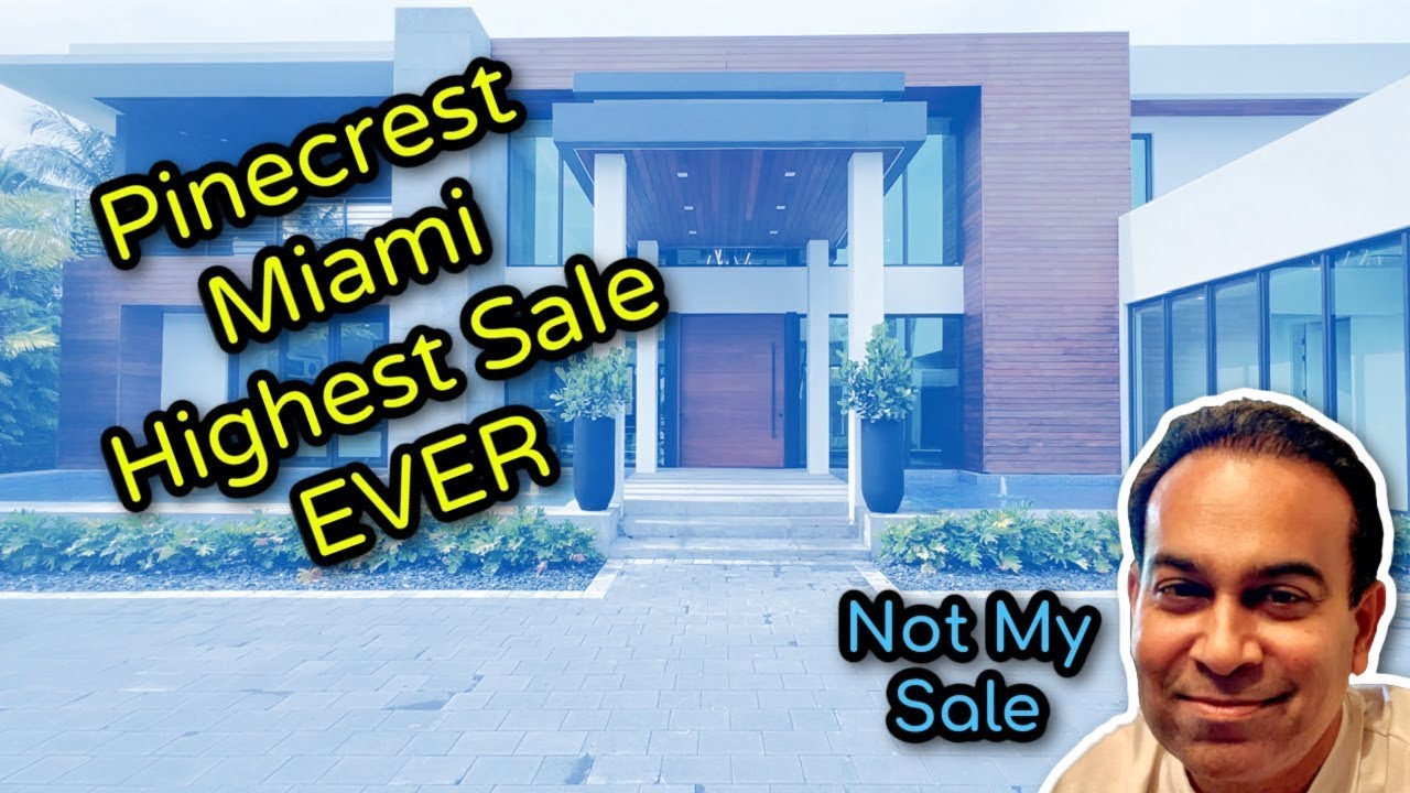 The Biggest Sale Ever In Pinecrest | Miami | Florida