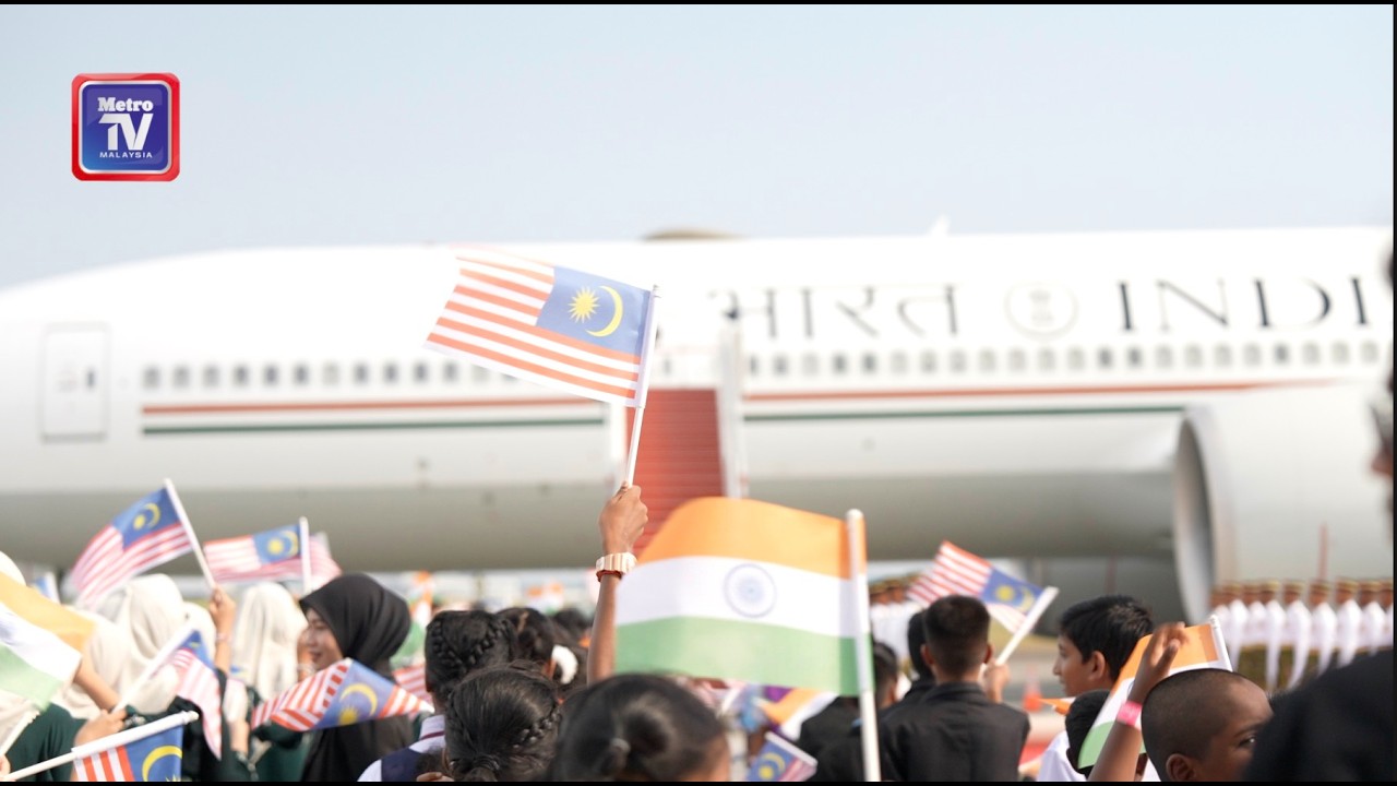 Modi tiba di Malaysia untuk lawatan 2 hari