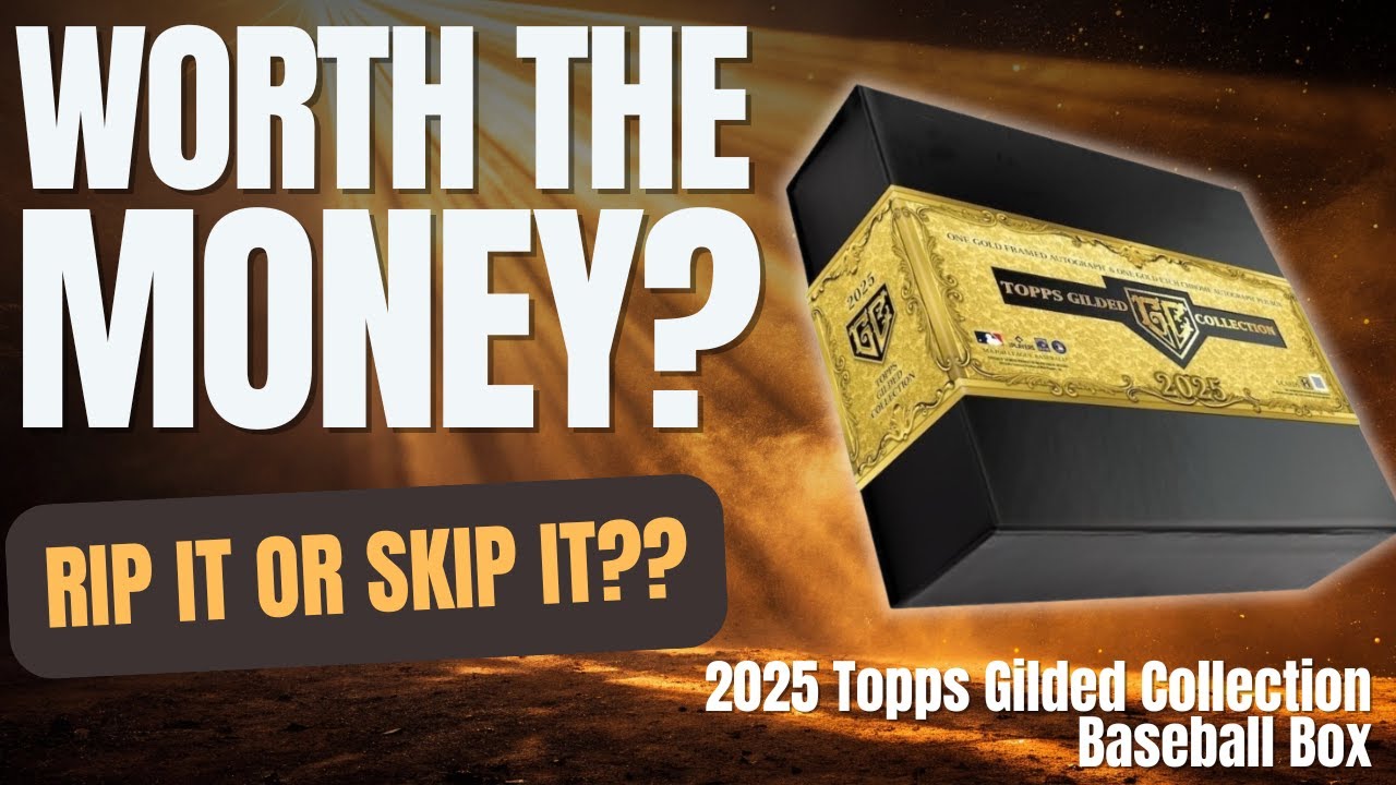 Покупка или отказ? Объявлен победитель розыгрыша бейсбольной коробки Topps Gilded Collection 2025!