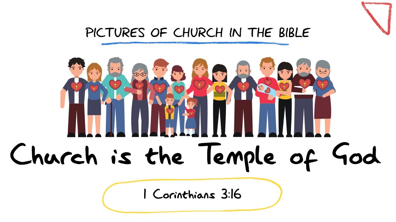 Church is the Temple of God - Pictures of Church in the Bible (Kids Talk)