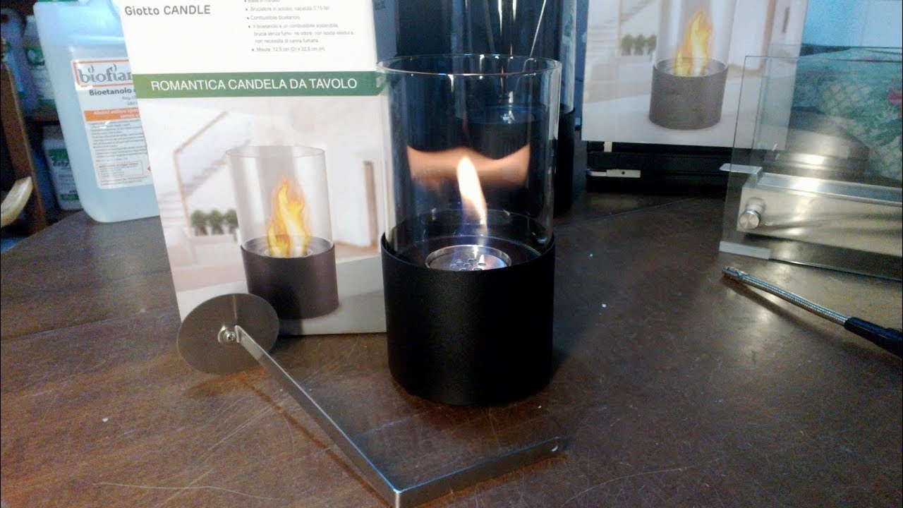 Camino Bioetanolo Giotto Candle Biocamino da Tavola