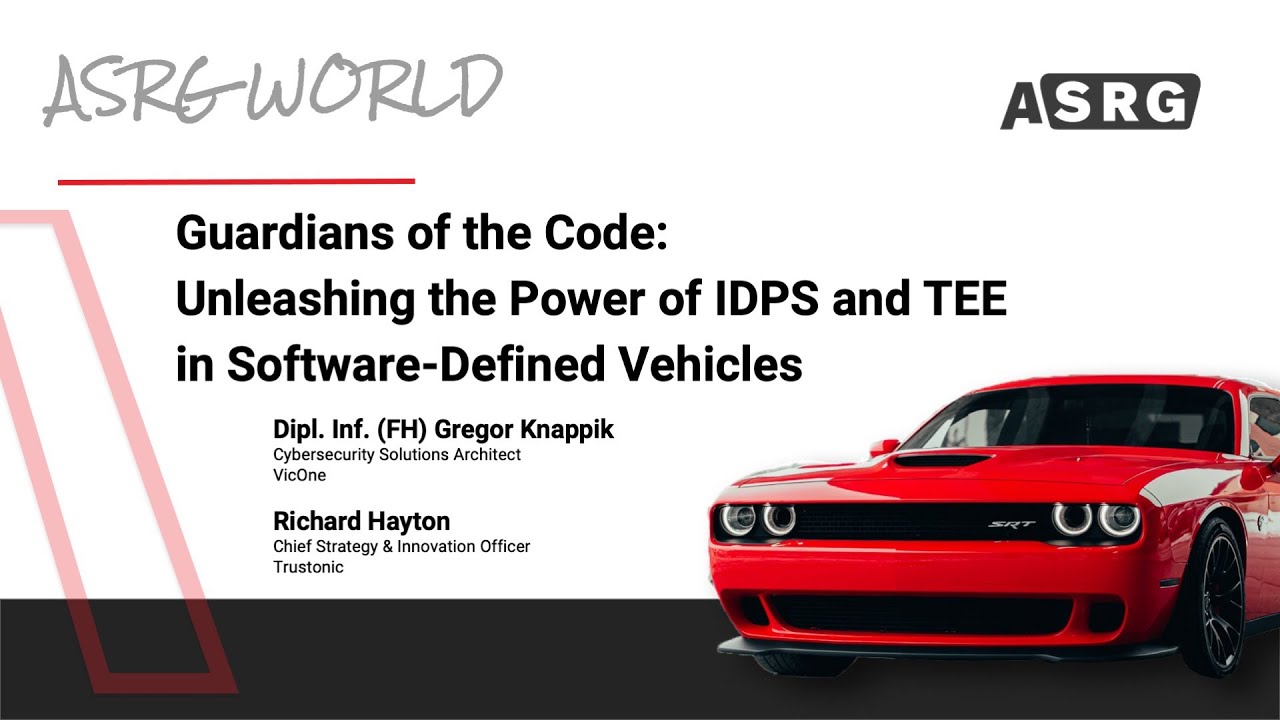 Guardians of the Code: Unleashing the Power of IDPS and TEE in Software-Defined Vehicles