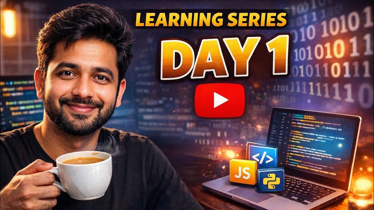 React learning series - Day 1 | Chai aur code