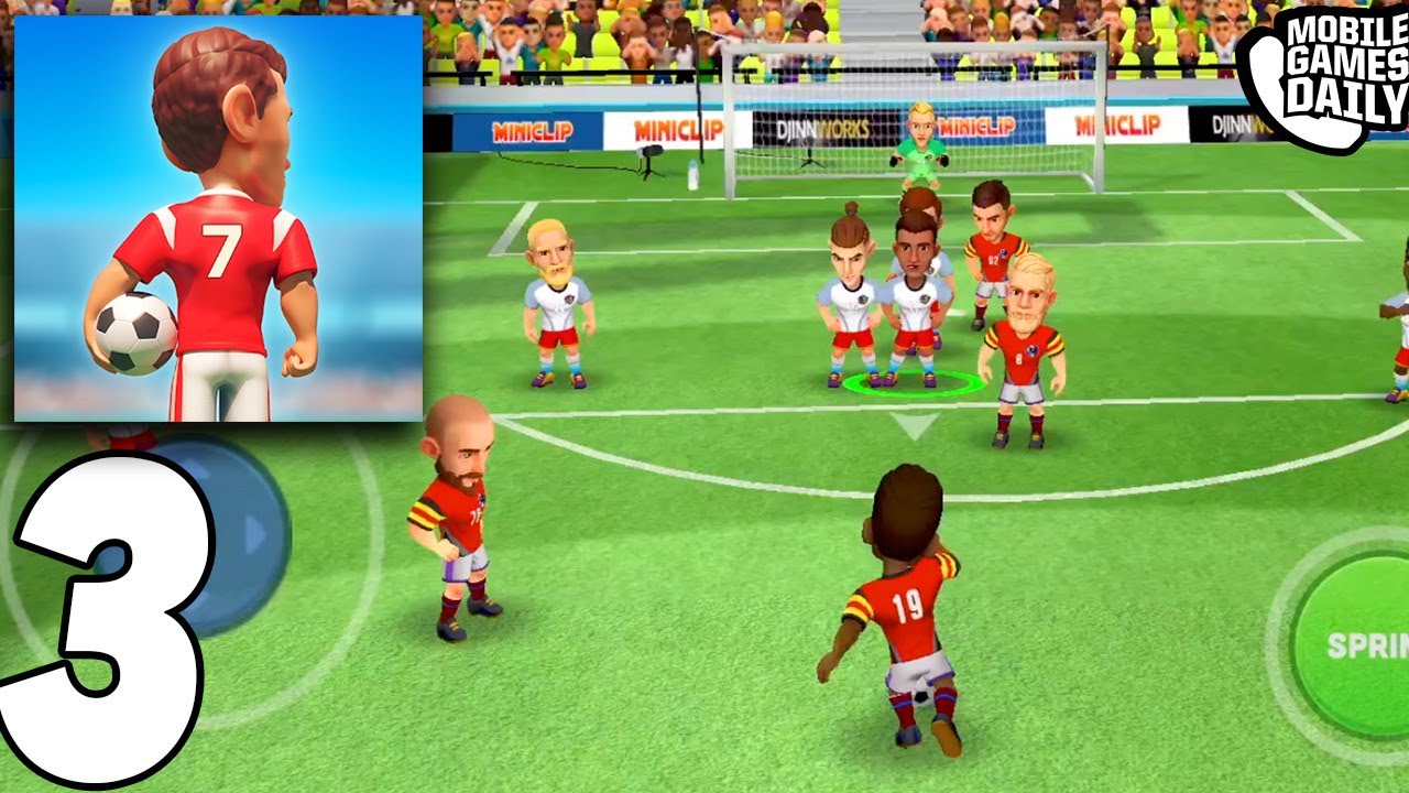 MINI FOOTBALL - Penalty & Goal Highlights - Gameplay Part 3 (iOS Android)