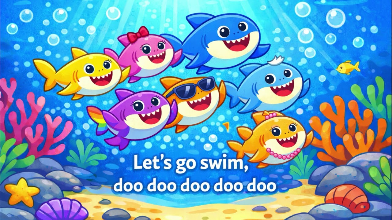 Baby Shark - Little Shark Song - Toddler TV
