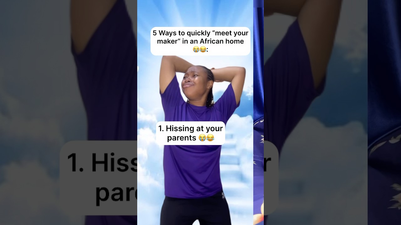 5 Ways to quickly &ldquo;meet your maker&rdquo; in an African home 😭😂 #shorts