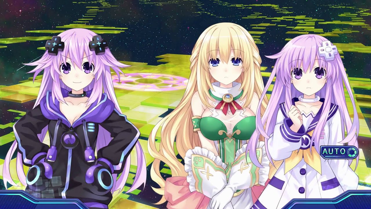Megadimension Neptunia VII Neptunia G Взрослый Нептун Битва с боссом (зеленый) Без комментариев