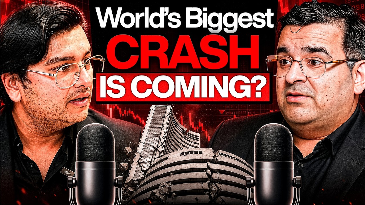 World's Biggest Crash is Coming? | Save your Portfolio | Sanjay Kathuria Podcast EP68