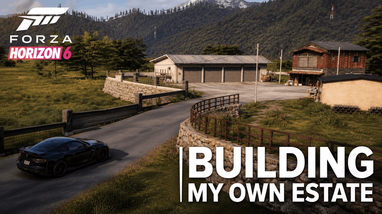 I Built My Own Car Estate in Forza Horizon 6!