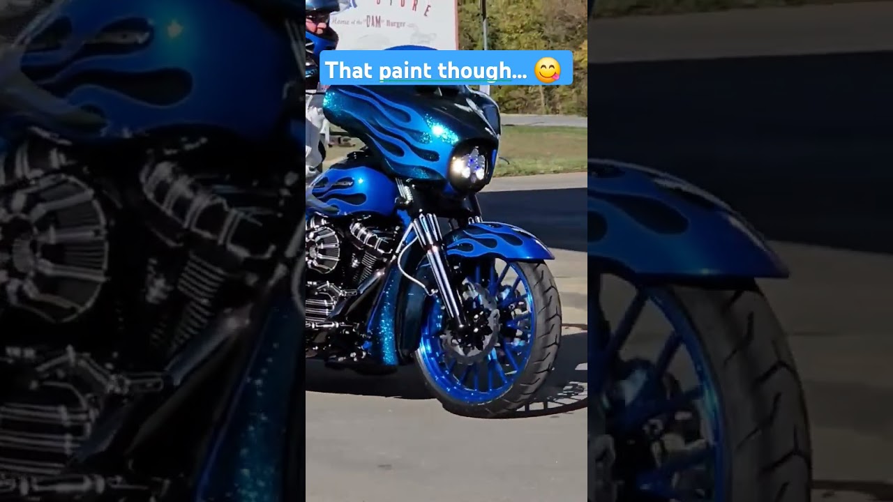 Custom Harley Davidson paint job. #custom #harley #acdc #wow #beautiful #stunning #headturner #cool