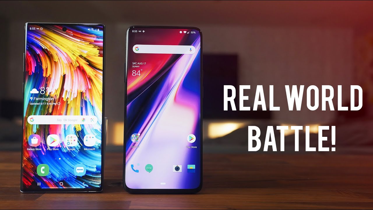 Galaxy Note 10+ Vs OnePlus 7 Pro - Real World Phone Battle!