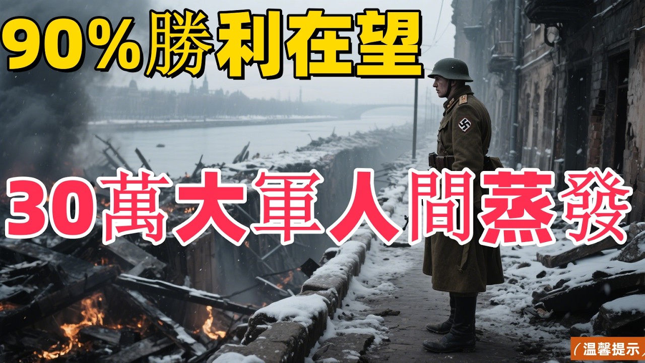[EP49]二戰絕密檔案：德軍神話破滅！戰損比從16:1暴跌至2:1，攻下90%城區為何還輸？揭秘史達林格勒3.5公里的死亡天塹！