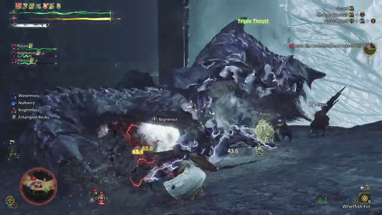 [Monster Hunter Wilds] AT Arkveld 10* Lance !