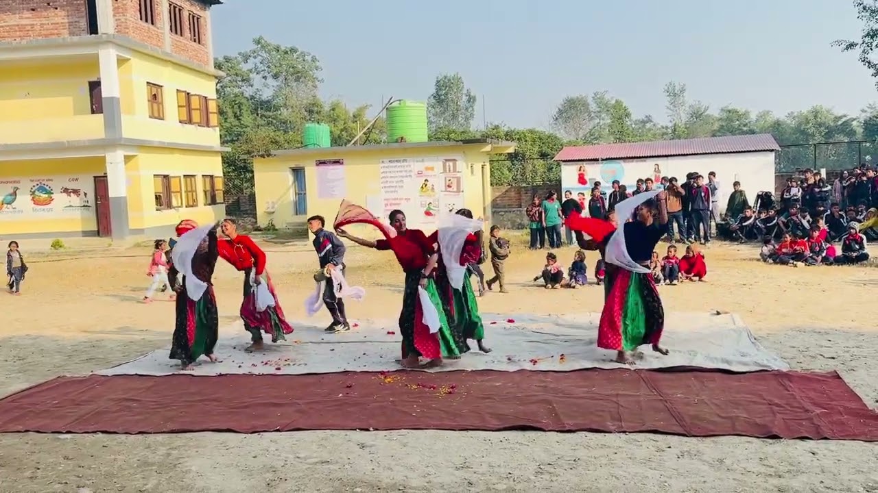 आकाशैको कालो बादल । Senior NCC Cadets Dance । Saraswati Secondary School Dakaha Sindhuli 
